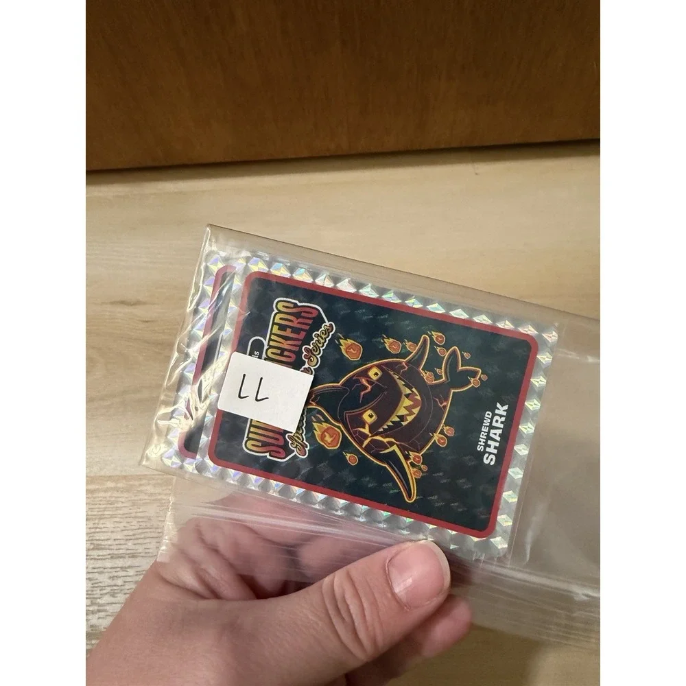 VeeFriends Super Sticker‎ Series 2026 Lot Of 4 Shrewd Shark Lava Holo Gold Gum